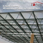 Lotus Roofings' polycarbonate roofing products provide UV protection, preventing sun damage and preserving the beauty of your property