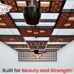 A modern structure with Lotus Corrugated Polycarbonate Sheets, showcasing sleek design, durability, and UV protection.