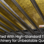 Advanced polycarbonate roofing sheets manufactured by Lotus Roofings using high-standard precision machinery for superior quality.